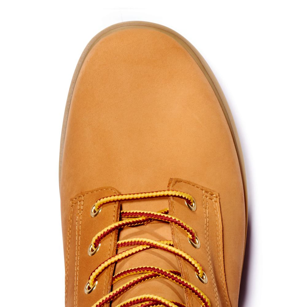 Botas Feminino - Timberland 6-Inch Jayne Impermeavel Couro - FHDWI8974 - Marrom